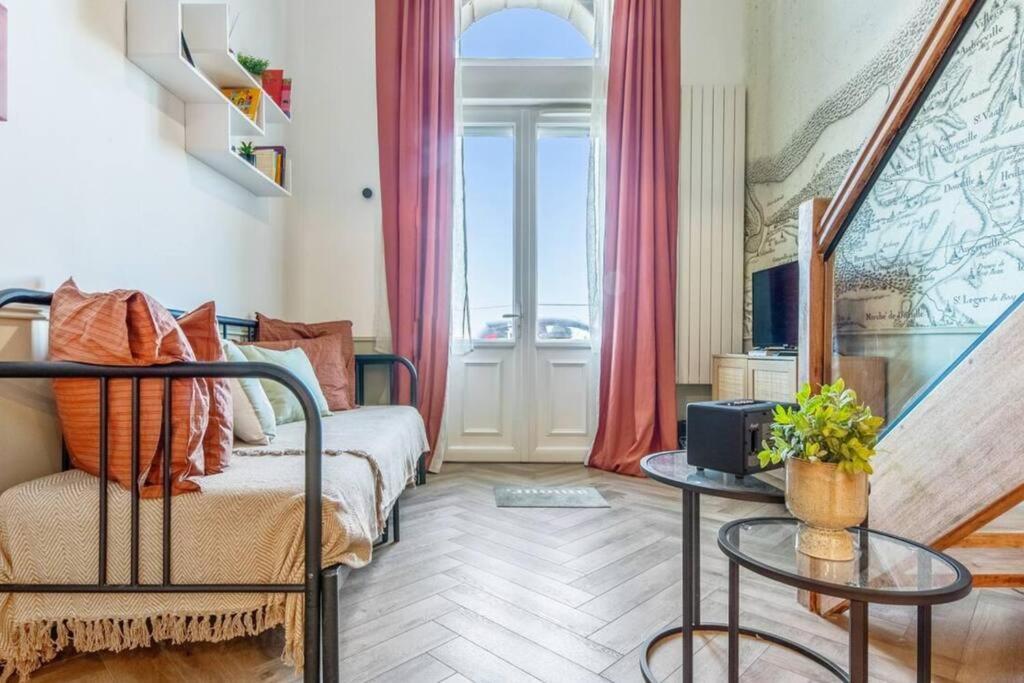 Juste La Plage - Studio Classe 3 Etoiles - Face A La Mer Houlgate Exterior foto